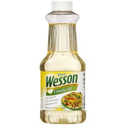 Wesson Canola Oil, 24-Ounce (Pack Of 6) #TOP9