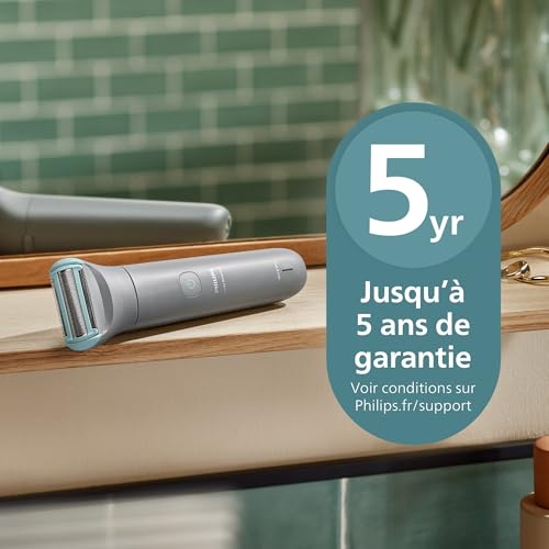 Philips Bodygroom série 3000 - Tondeuse pour hommes avec Triple protection, taille des poils et rasage des zones intimes, rasage de près qui respecte la peau, 100% étanche, autonomie 80 min, BG3480/15