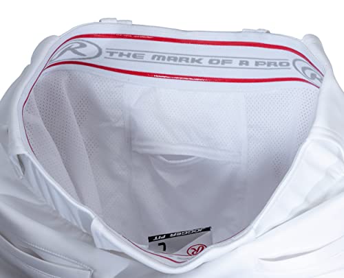 Jogger Style Baseball Pant | Solid | Adut X-Large | White #TOP5