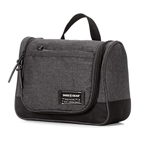 SWISSGEAR Hanging Toiletry Bag | Premium Men’s and Women’s Large Travel Dopp Kit