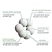 BABL LIFE Wool Dryer Balls-Pack of 6 XL,Premium Reusable New Zealand Natural Fabric Softener,Saves Drying Time, Handmade,Upgraded Version(Made of The Latest Shearing)-3 Inch