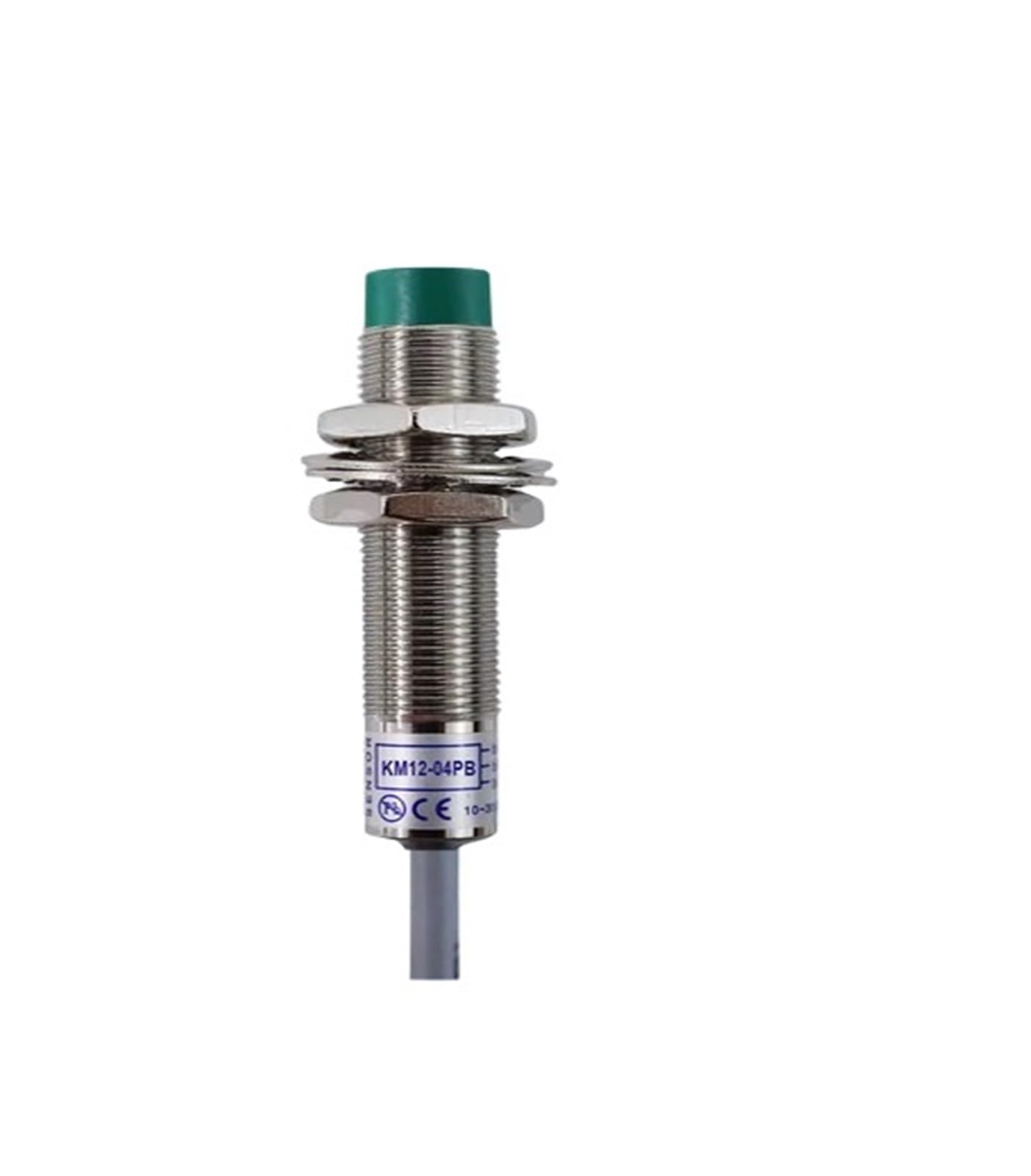 XDDQWSWA 2PCS KM12-04N KM12-04P KM12-04NS KM12-04PS KM12-04NB KM12-04PB Cylindrical Proximity Switch Sensors(KM12-04PB)