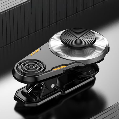 Phone Joystick for Gaming, Smartphone Controller Joystick, Portable Universal Game Screen Controller, Mobile Game Controller, Smooth Operation Without Delay (Black)