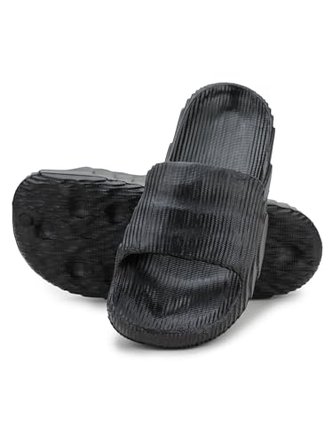 Image of Greentech Men Casual Flip Flop Sliders | Stylish Trendy Lightweight Slides | Casual & Comfortable Waterproof Slides | For Everyday Use
