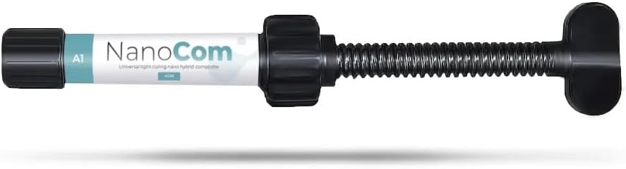 NanoCom Restorative Composite – Shade A1 | High-Strength Resin for Durable Dental Restorations | Superior Aesthetic & Bonding Performance