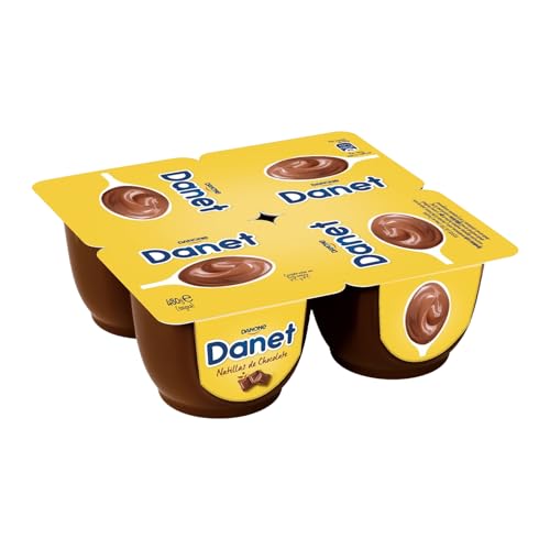 Natillas de chocolate Danet pack 4 x 120 g