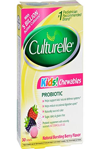 Culturelle Kids Chewable Probiotic, 30 Ct #TOP29