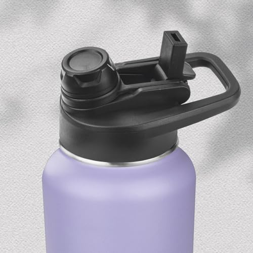 OWS grownups Lids for Hydro Flask Compatibility Most Sports 2-in-1 Water Bottle Accessory (12/16/18/22/32/40/64oz)