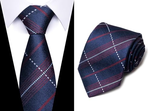 Image of Passabin Tie For Men Necktie Woven Jacquard Neck Ties Set 6 PCS