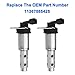 WMPHE Compatible with Vanos Solenoid BMW 128i 135i 535i E60& More 2.0 2.5 2.8 3.0L Replaces# 11367585425 11367516293 Intake & Exhaust Camshaft Position Actuator Solenoid VVT Valve Vanos Solenoid 2Pcs