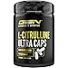 L-Citrulina Ultra Caps - 365 cápsulas - Alta dosis con 1100 mg por cápsula - L-citrulina DL-malato 2:1 procedente de fermentación vegetal - Aminoácido premium