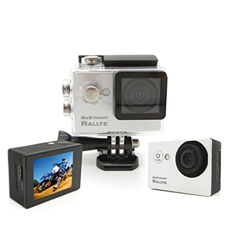 GoXtreme Rallye Silver HD Aktion-Kamera mit wasserdichtem Gehäuse (1280 x 720p, 1,3 Megapixel, CMOS-Sensor, 5 cm (2 Zoll… – Bild 5