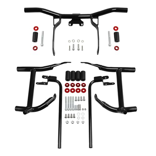 TCT-MOTORPARTS Alforjas y Barras Protectores para Harley Touring 2014-2023 miniatura 1