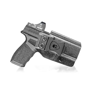 Springfield Hellcat Pro Holster IWB Kydex Holster Optics Cut: Springfield Armory Hellcat Pro Pistol, Inside Waistband Appendix Carry Pro Holster, Adj. Retention & Cant, Right/Left Hand Optional