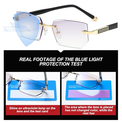 Ferricult Precision Vision Aid Tool Adjustable Focus Assist, Self Focusing Glasses, Self Adjustable Reading Glasses, GoldenHome Decor