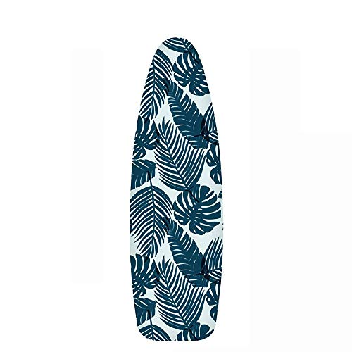 QYWSJ Housse de Planche à Repasser, Coussins ImpriméS éPais en Coton Enrichis Motifs Fleurs, SpéCialement ConçUs pour Les GéNéRateurs Vapeur - Convient à Toutes Les Planches à Repasser