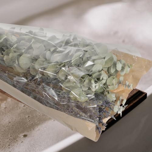 Ramo de hojas de eucalipto secas y lavanda para baño miniatura 7