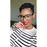 VISOONE Rectangle TR90 Blue Light Blocking Glasses Computer Eyewear with Preppy Look for Women and Men Cougar - Image 5