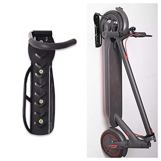 Coherny Wall Hanging Hook Bicycle Wall Mount Garage Storage System Hooks with Maximum Load of 50lb for Xiaomi Scooter M365/PRO and Ninebot ES1 ES2 Electric Scooter