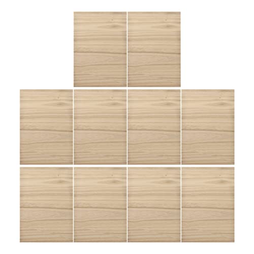 SUPVOX 10-Piece Taekwondo Breaking Board Set Professional Karate Braking Boards 0.3cm and 0.9cm Thickness Sturdy Wood Material for Martial Arts Training and Performances