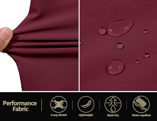Image of Little Donkey Andy Women's Quick Dry Lightweight Stretch Shorts Outdoor Short Active Hiking Golf