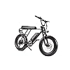 cjc Hurley Mini Swell Electric Bike 48V/10Ah Removable Lithium-Ion Battery, 4-Inch Wide Tires, 40 Miles Range, Shimano 6-Speed E-Bike Blackï¼Ship from USï¼