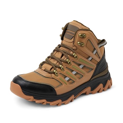 Amazon Essentials Botas de Senderismo Impermeables Hombre, Marrón, 42 EU