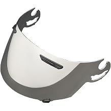 Helmet Windshield for ARAI RR5 ARAI RX-7,RX-7RV,Quamtum-J,Astro-IQ,Rapide-IR Helmet Visor Electroplated Shield Silver-for Day