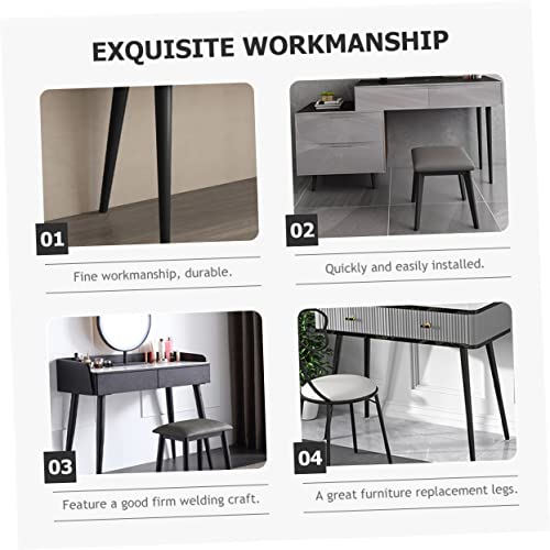 Patas para muebles de metal negro: cambia el estilo de tu sofá o mesa 7