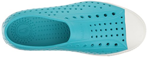 Native Shoes Unisex-Child Jefferson Slip-On, Iris Blue/Shell White, 5 M Us Toddler #TOP4