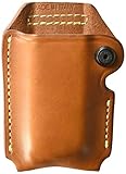 BLACKHAWK! Leather Magazine Pouch (Double Stack - Brown), (All dbl stack mags except Glock 21)
