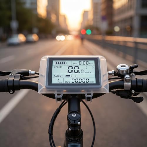 Cubierta antipolvo para velocímetro SW900 ideal para proteger tu e-bike en rutas urbanas 7