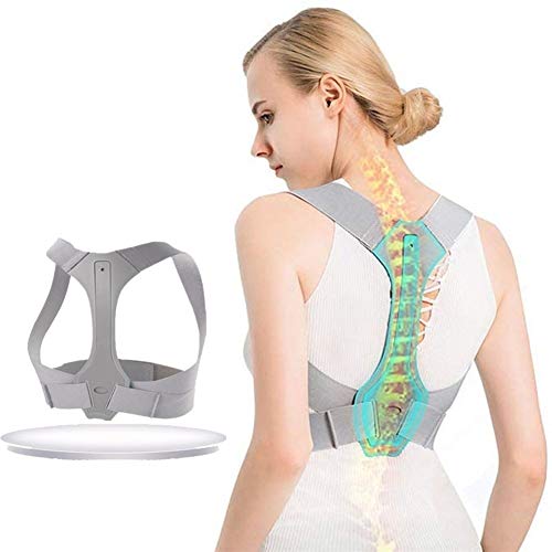 Correcteur de posture pour homme et femme soutien de la clavicule et haut du dos réglable