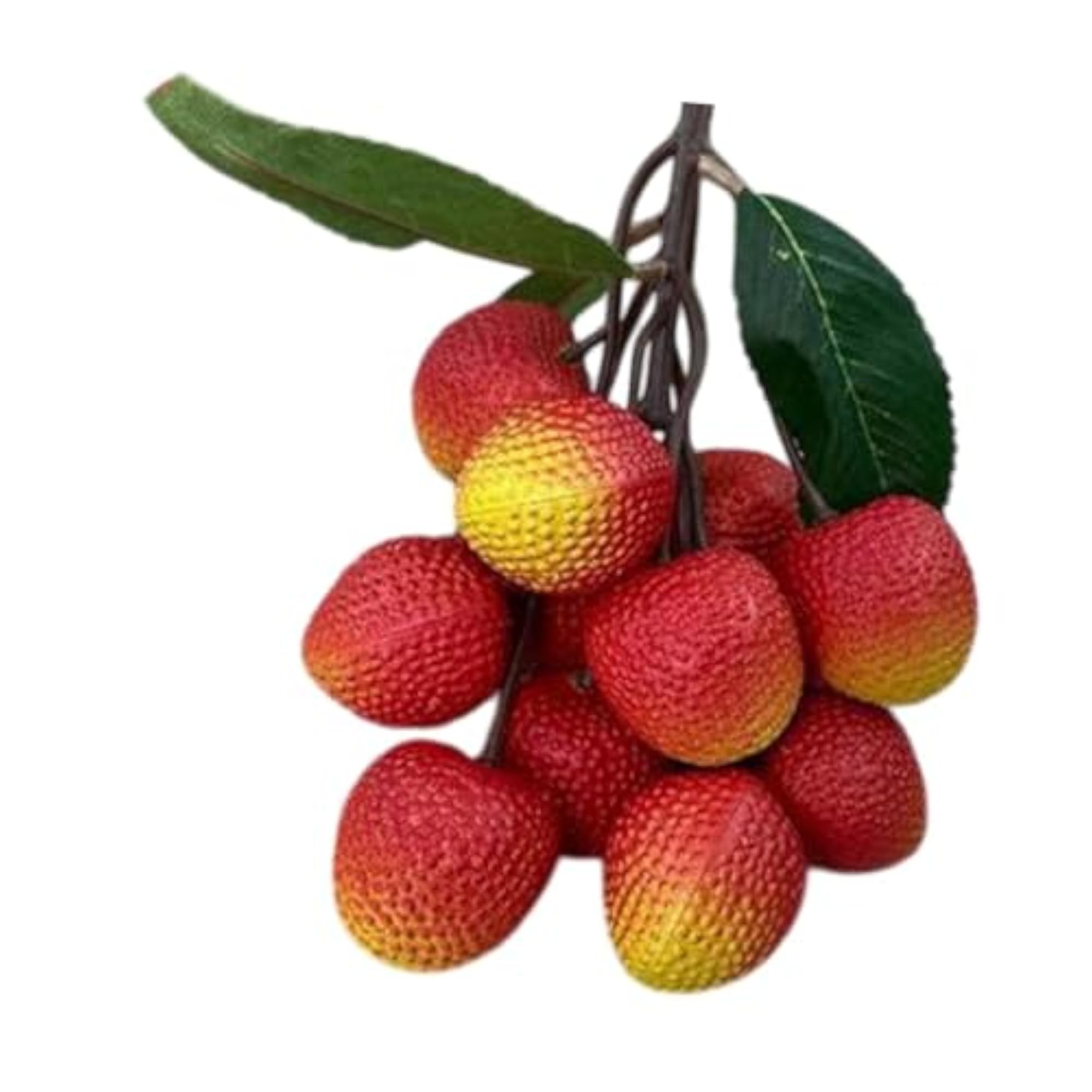 6 Pieces Small Miniature Fruit Assorted Resin Fruit Figurine