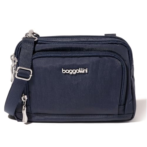 Image of Baggallini Triple Zip with Front Wallet /Trifecta RFID Wallet Crossbody