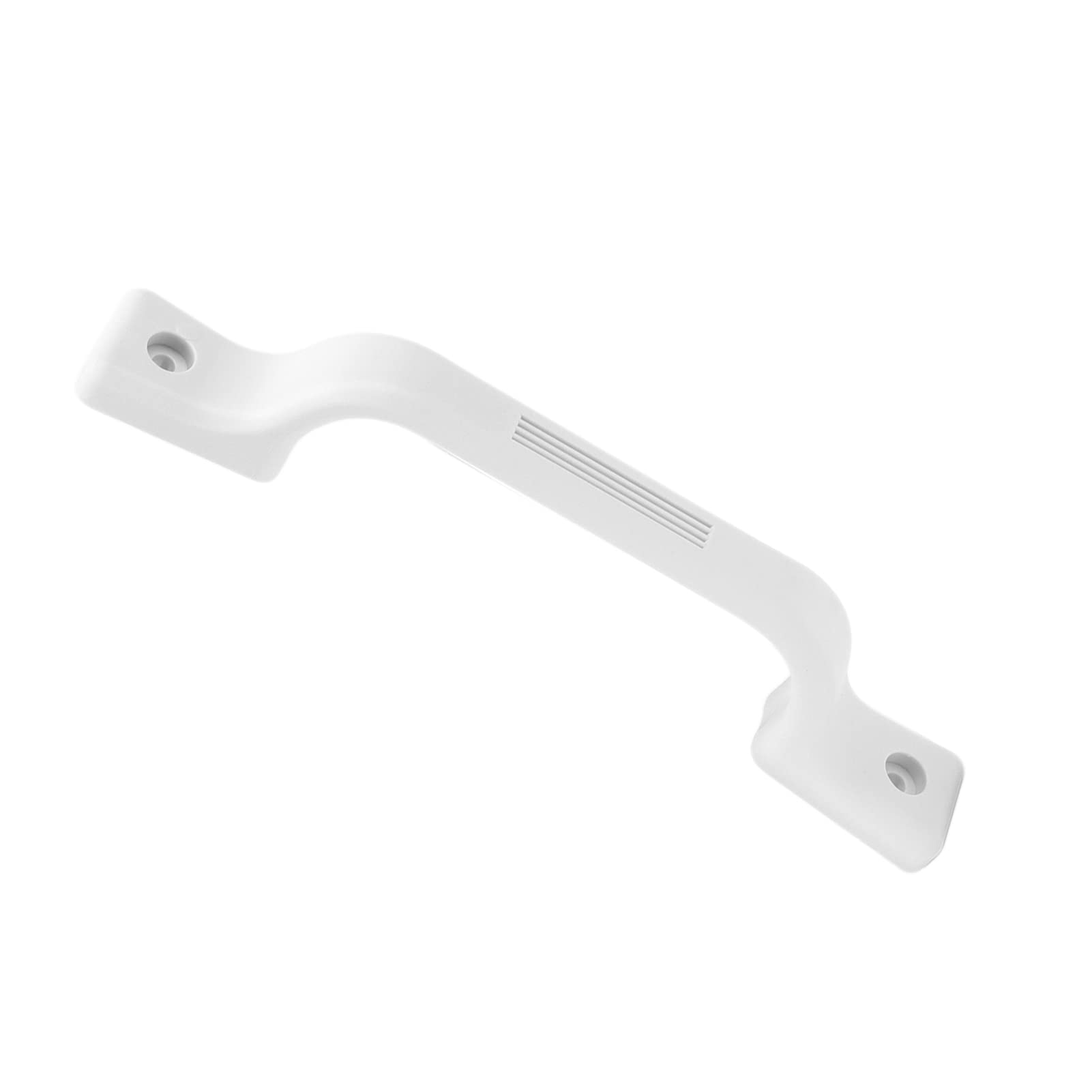 Fkxsxaz White Plastic Grab Handle Entry Door Assist Bar For Rv Trailer Motor Home Yacht, Impact Resistant 9.25In Abs Fit Most Rv, Fifth Wheel Trailers, Easy Install