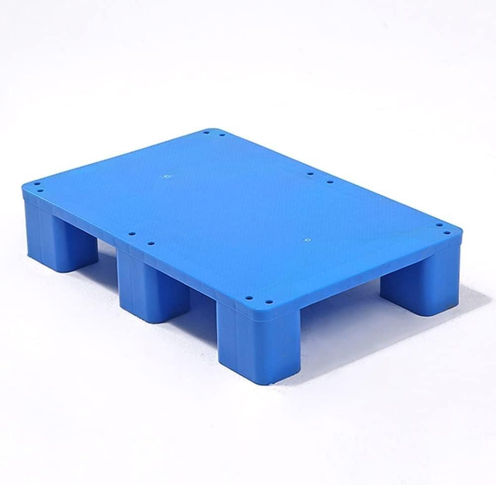 Pallet in plastica resistente per stoccaggio e nizzazione del carico – 50 x 40 x 12 cm piattaforma nera per magazzino e garage (1 pezzo) – ideale per massimizzare lo spazio