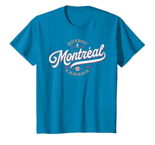 Montréal Canada | Vintage Québec Français Canadien T-Shirt