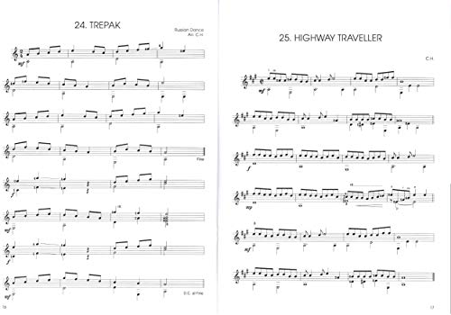 String Walker Easy Pieces voor klassieke gitaar - gitaarstukken voor beginners - muziekboek met Dunlop Plek - Image 5