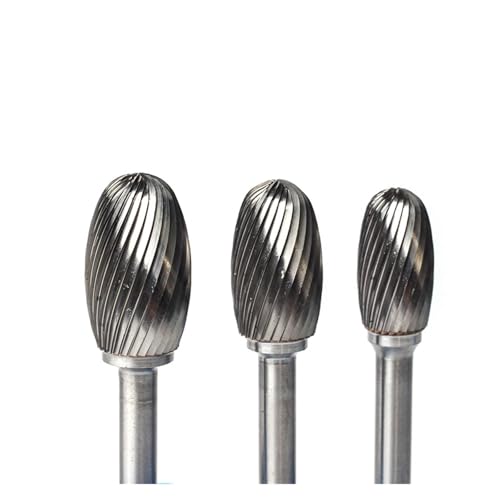 Punta de fresado tipo E para amoladora rotativa carburo miniatura 4