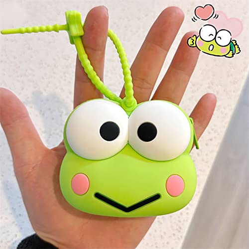 Cute Coin Purse Keychain, Small Coin Purse For Women, Frog Silicone Pouch, Kawaii Coin Purse Pouch, Coin Pouch For Backpack Decoration #TOP2