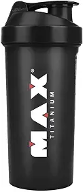 Max Titanium Coqueteleira 1 Dose (700Ml) - Preta -