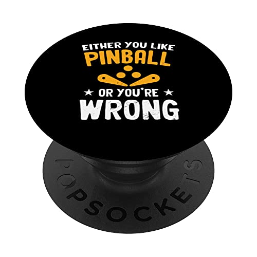 Pinball Lover – Arcade Guy Girl Arcade Legend Gamer PopSockets PopGrip Interchangeable
