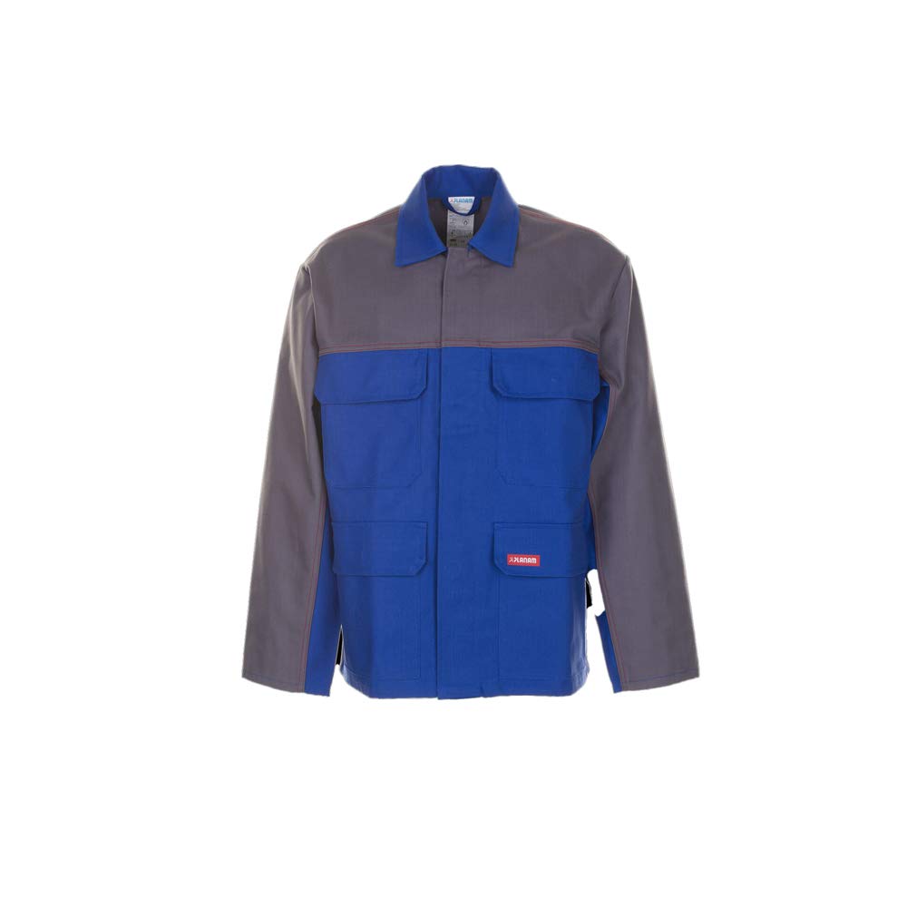 Planam 5200060 Major Protect 1-Lagig Jacke, Kornblau/Grau, Größe 60