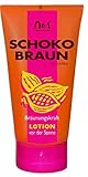 joveka schokobraun Made in Germany. Joveka Schokobraun Lotion mit echtem Kakao, Bräunungsintensivierer, 150 ml, 1-er Pack