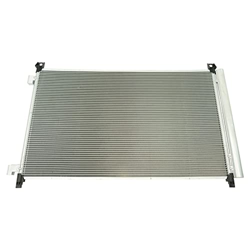 Image of TRQ A /C Condenser and Receiver Drier Assembly Compatible with 2014-16 Nissan Rogue 17-19 Rogue S 17-19 SV SL 2020
