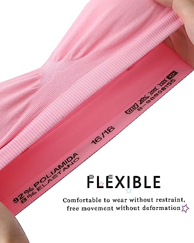 MIK-QUE Girls Seamless Training Bras Adjustable Straps Sports Bras 8-10,10-12,12-144