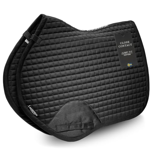 Equestrian Stockholm Close Contact Horse Saddle Pad for Jumping 100% Cotton
