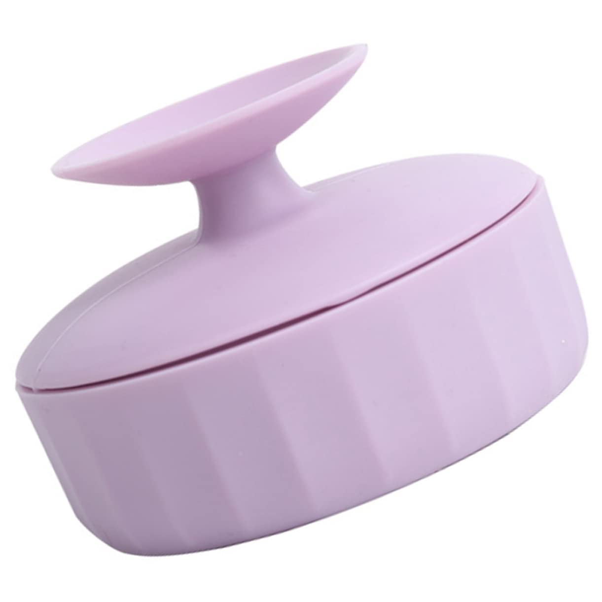 FRCOLOR 5stücke Kosmetik Pinsel Reinigungsbox Aus Silikon Dual-use Reinigungswerkzeug Für Make-up Pinsel Langlebig Für Professionelle Anwendung Und Heimgebrauch Violette Farbe