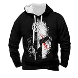 Des accents spectaculaires : des éclaboussures de couleur rouge qui rappellent le sang et un style d'impression rugueux et usé donnent au motif un aspect éprouvé au combat